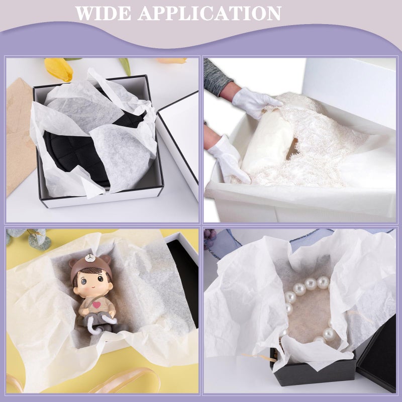 Lineco, Unbuffered Interleaving Tissue Paper, Unbuffered, Acid-Free, 30 x 40 Inches, Preserve and Separate Prints, Documents, Letters, Newspapers (2 Set - Pack of 12) - Image 5